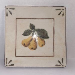 William Sonoma Handpainted Decorative Tile